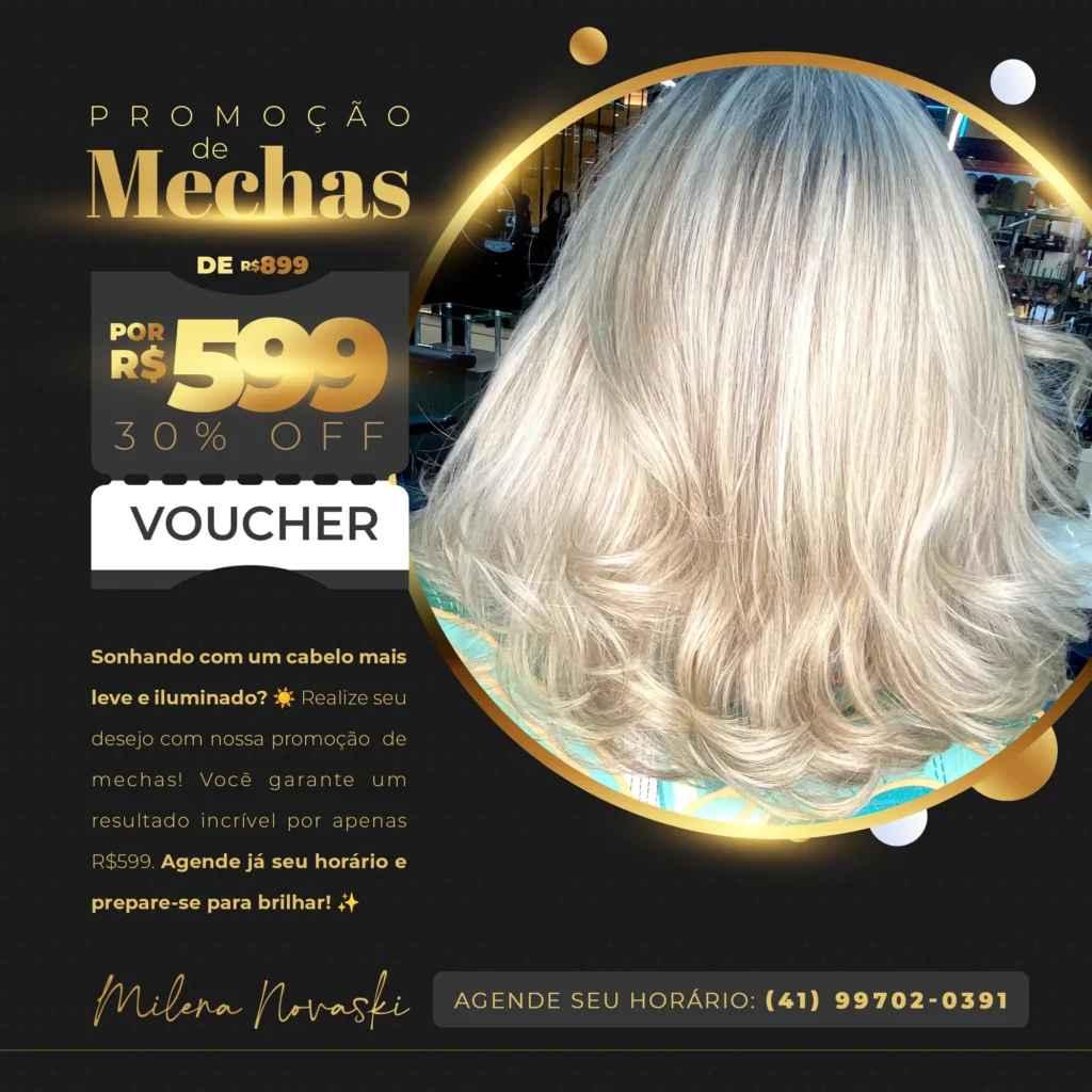 promoção de mechas Curitiba